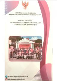 Peraturan Kalurahan Melikan Nomor 11 Tahun 2025 tentang APBKal Tahun Anggaran 2026